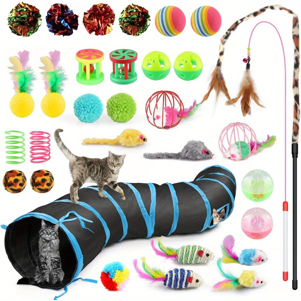 Cat Toys | Interactive Cat Toys Set