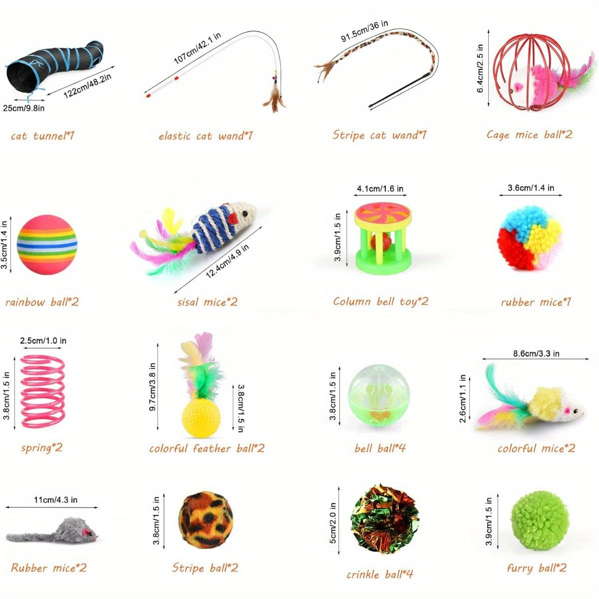Cat Toys | Interactive Cat Toys Set