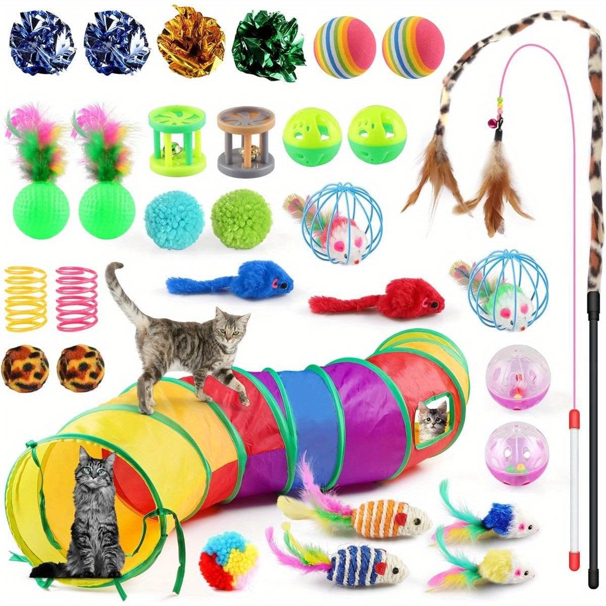 Cat Toys | Interactive Cat Toys Set