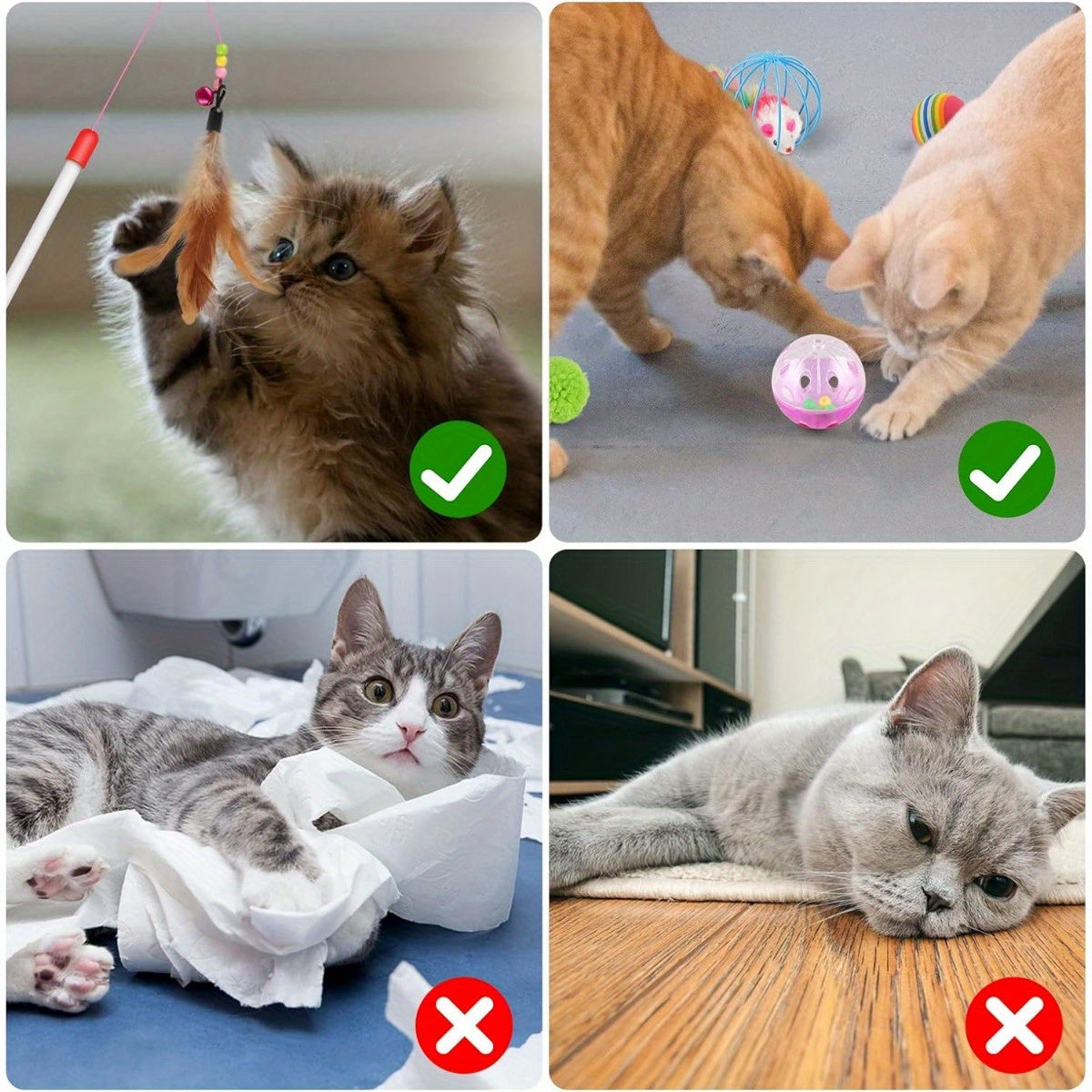 Cat Toys | Interactive Cat Toys Set