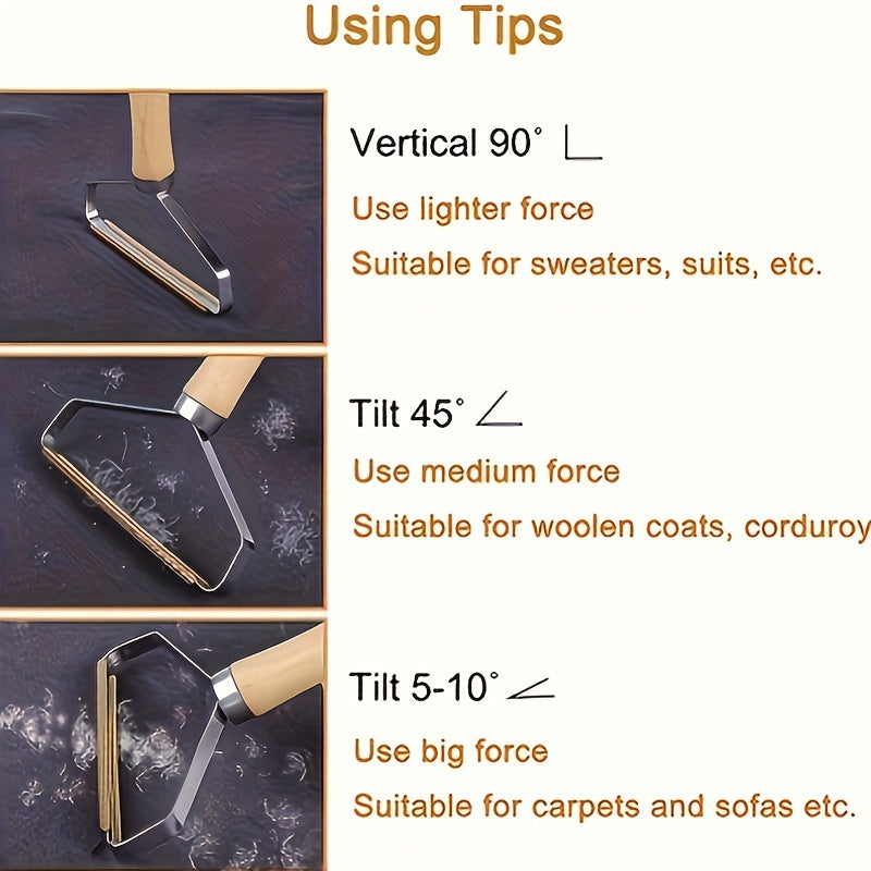 Pet Hair Remover Scraper