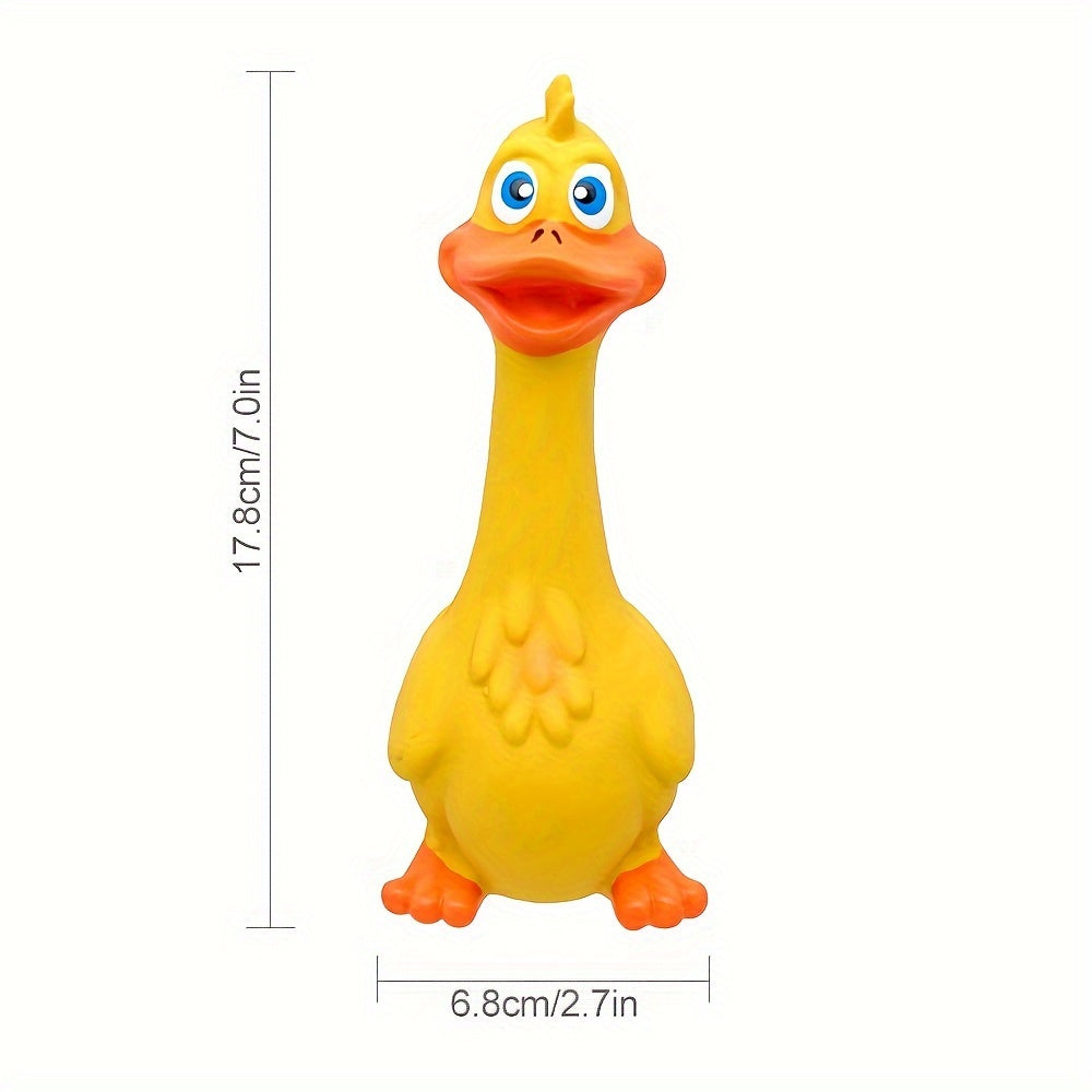 Adorable Duck/Chicken Shaped Dog Chew Toy