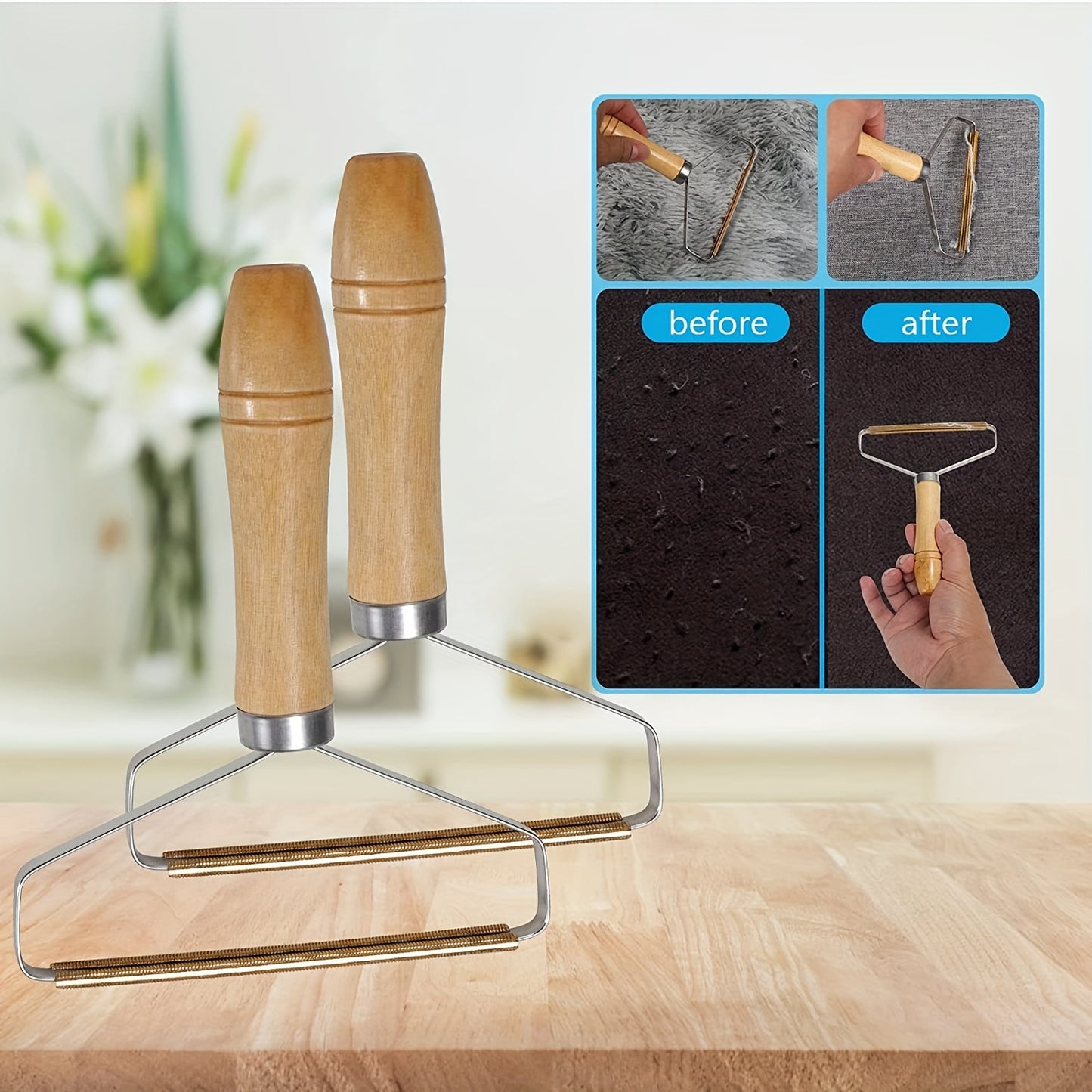Pet Hair Remover Scraper
