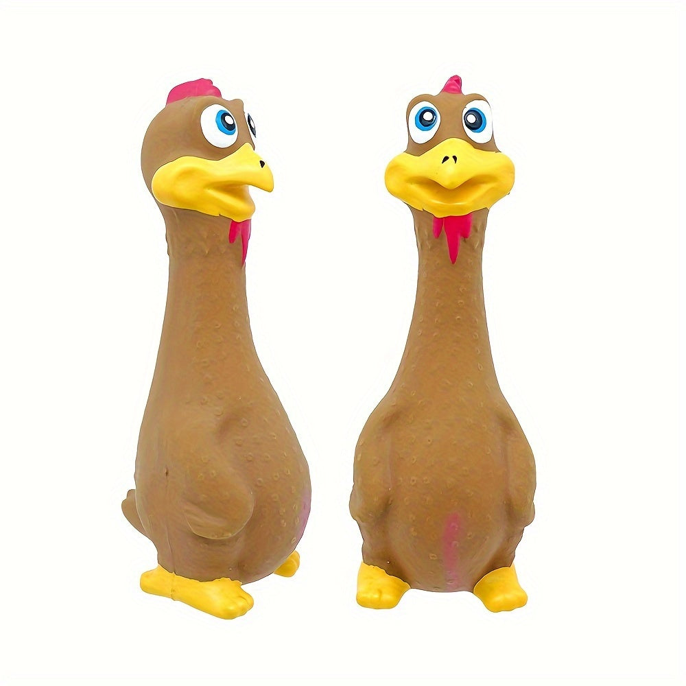 Adorable Duck/Chicken Shaped Dog Chew Toy