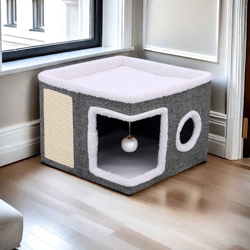 Deluxe Multi-Level Cat/Dog Condo
