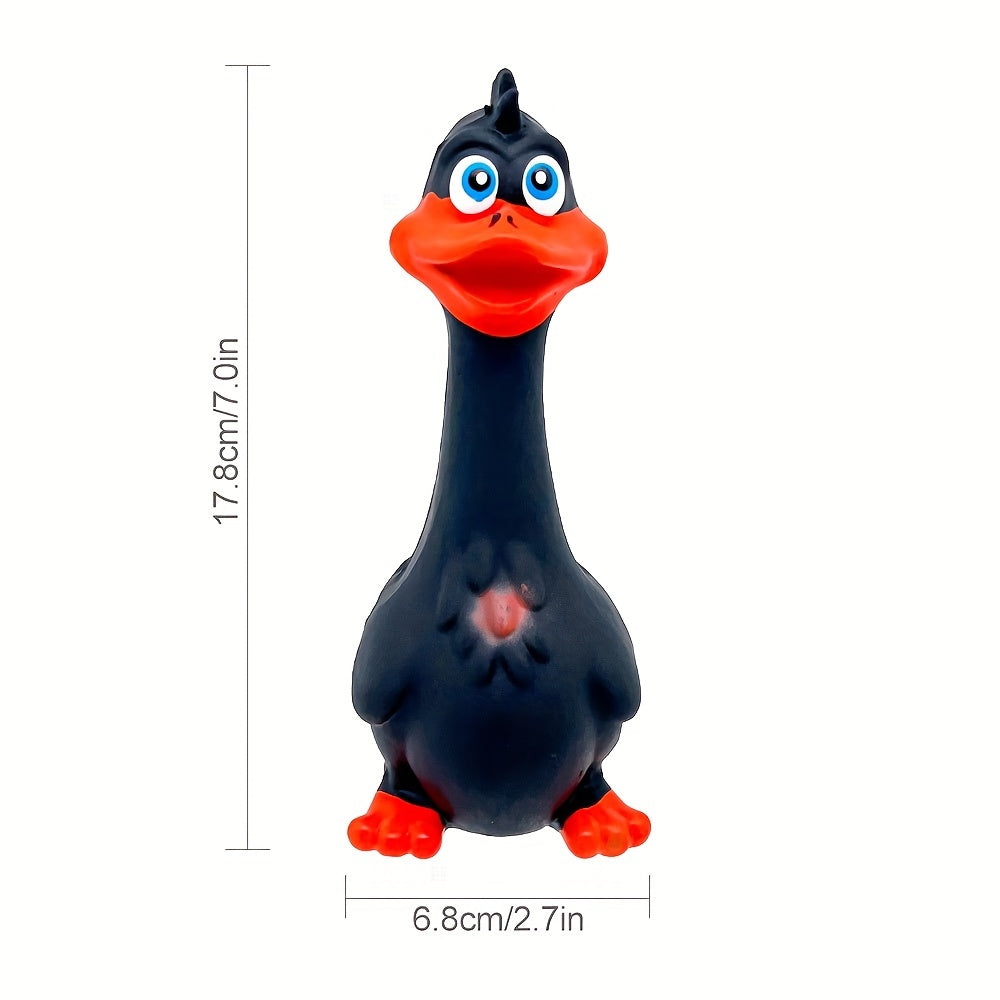 Adorable Duck/Chicken Shaped Dog Chew Toy