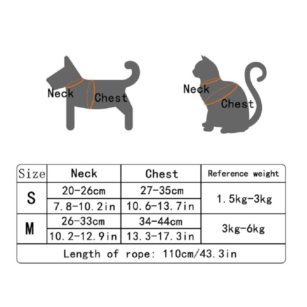 Lovely Small Pet Vest Chest Strap
