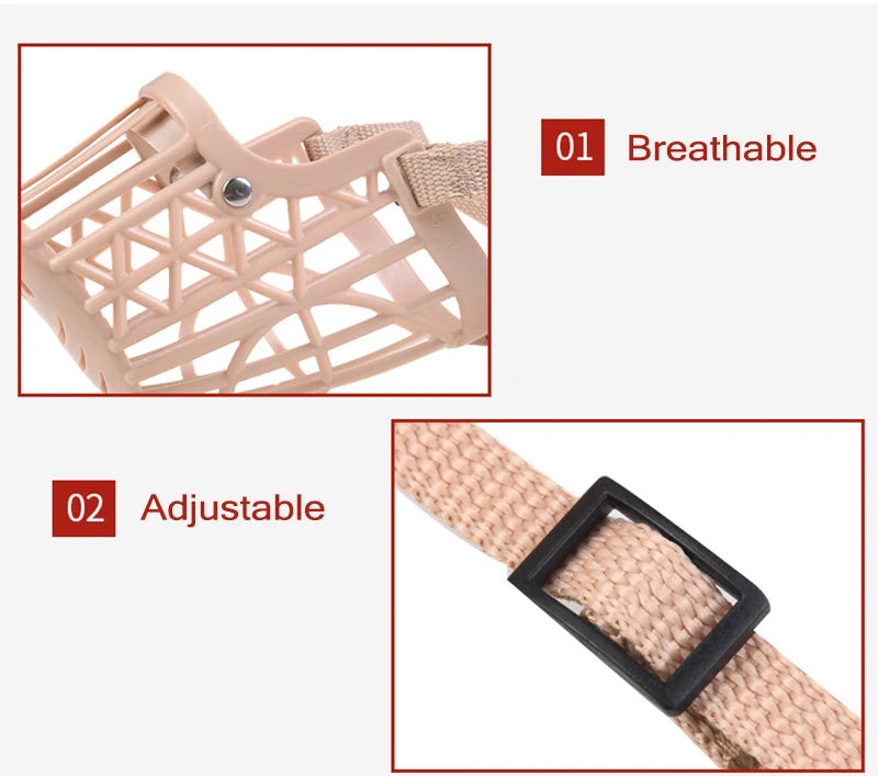 Adjustable Puppy Big/small Dog Muzzle