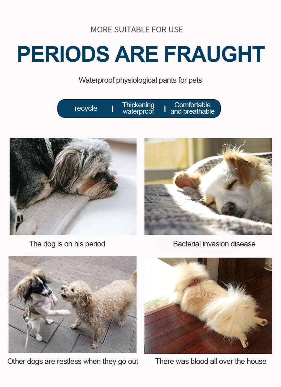 Pet Dog Physiological Hygiene Pants