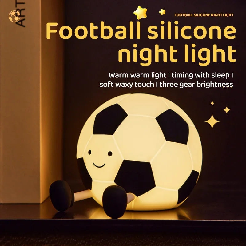 Soft Silicone Night Light - USB Rechargeable