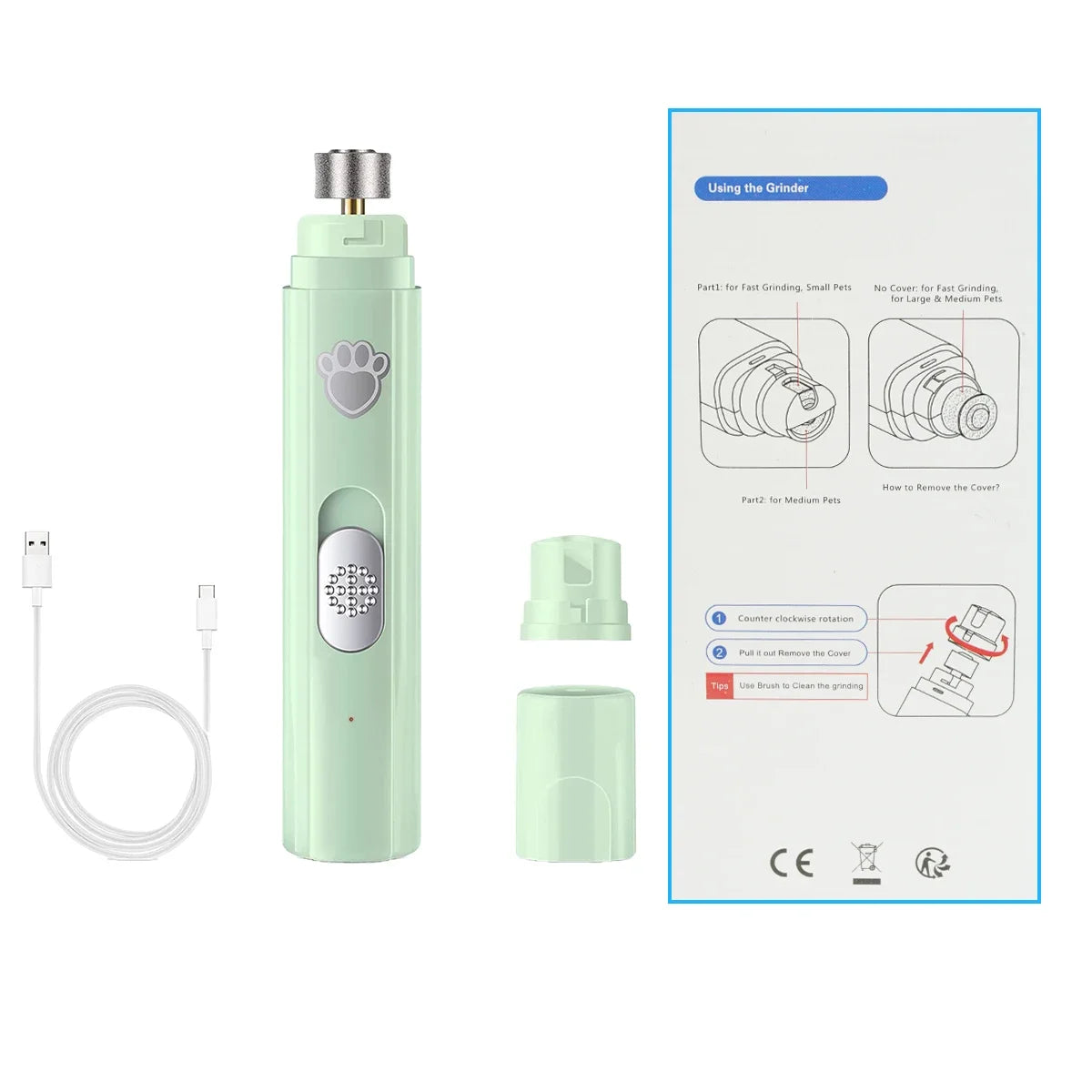 Electric Dog Nail Grinder