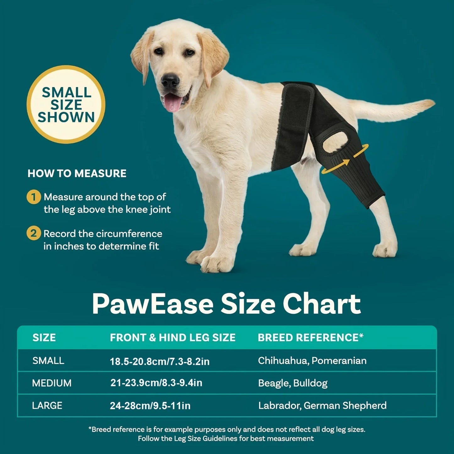 Adjustable Canine Rear Leg Brace