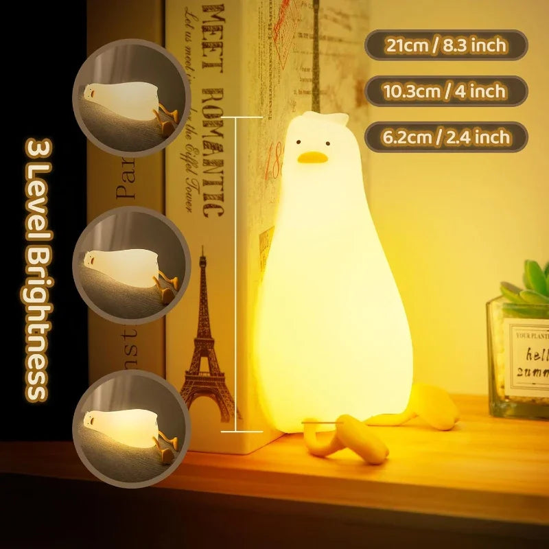 Soft Silicone Night Light - USB Rechargeable