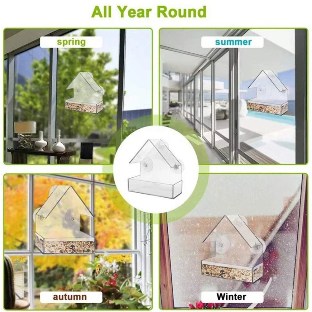 Smart Bird House Pet Feeder