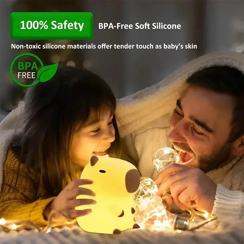 Soft Silicone Night Light - USB Rechargeable