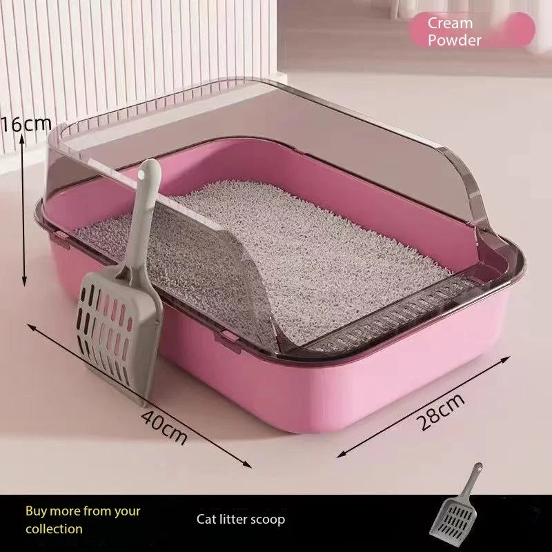 Cat Litter Box Semi-closed