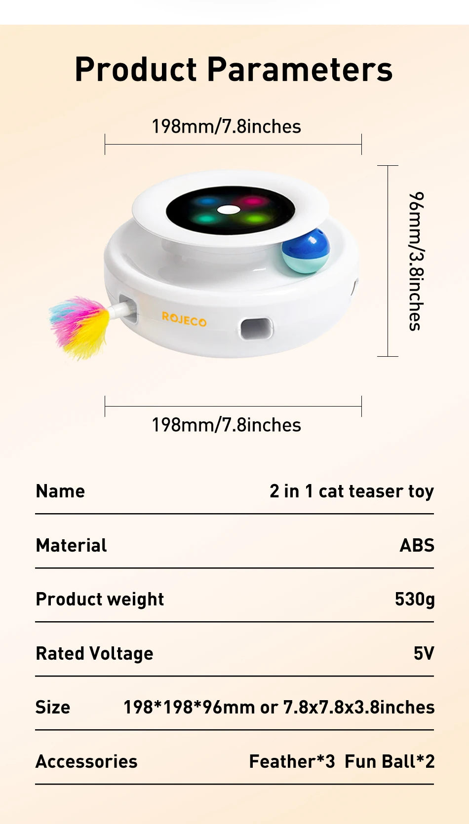 2 in 1 Smart Cat Toys