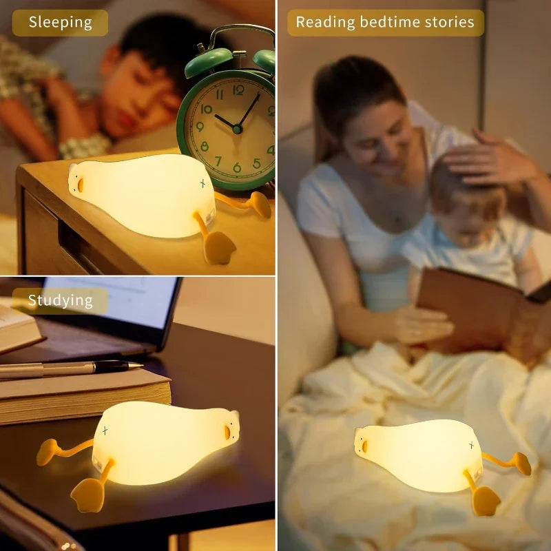 Soft Silicone Night Light - USB Rechargeable