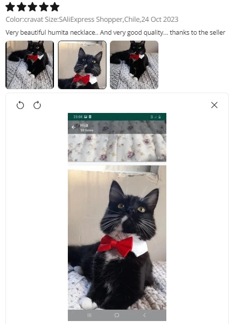 Adjustable Pets Dog/Cat Bow Tie