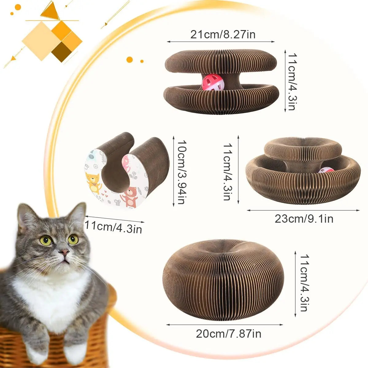 Magic Organ Cat Toy Cats Scratcher