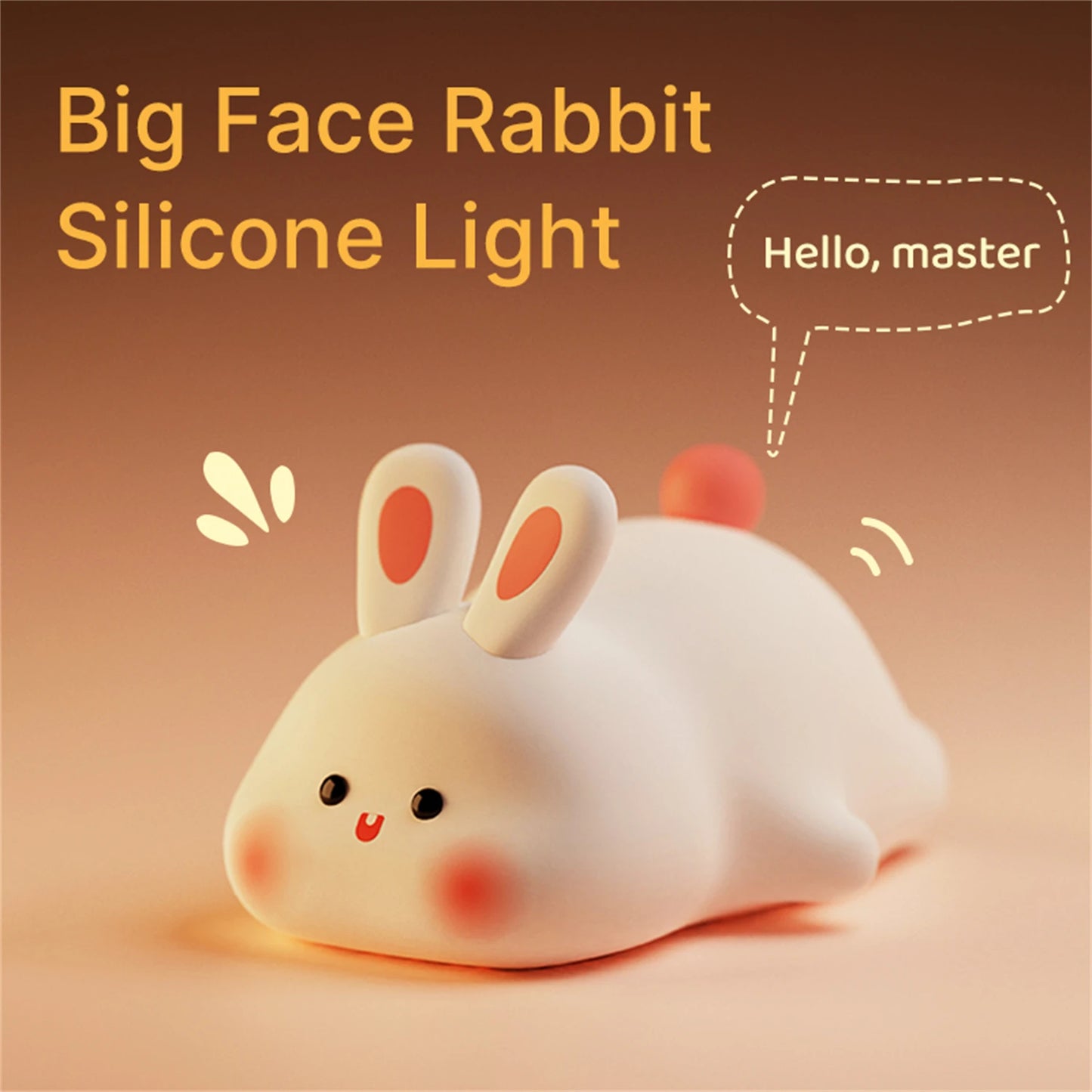 Cute Axolotl Night Light