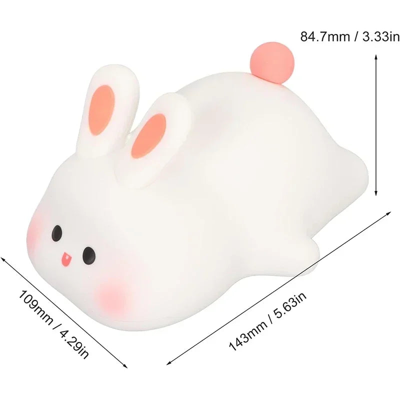 Soft Silicone Night Light - USB Rechargeable