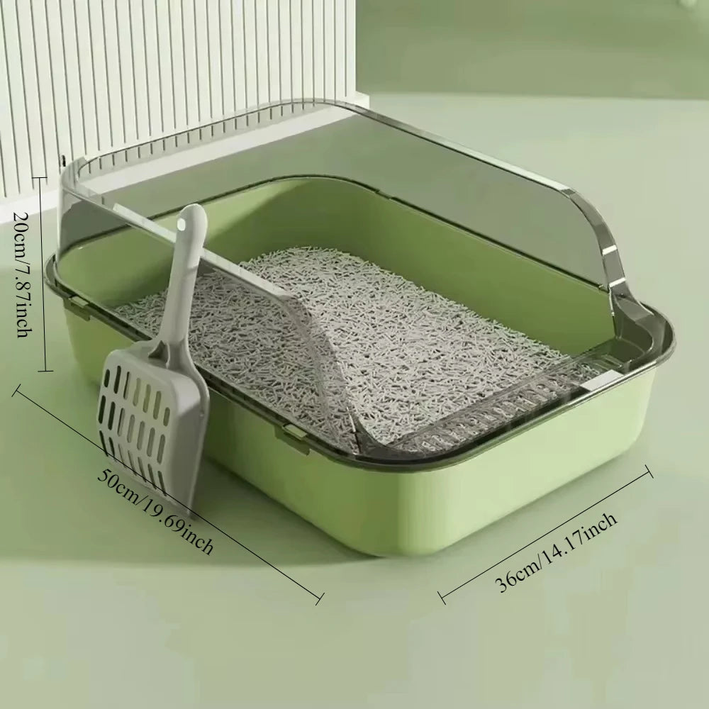 Cat Litter Box Semi-closed