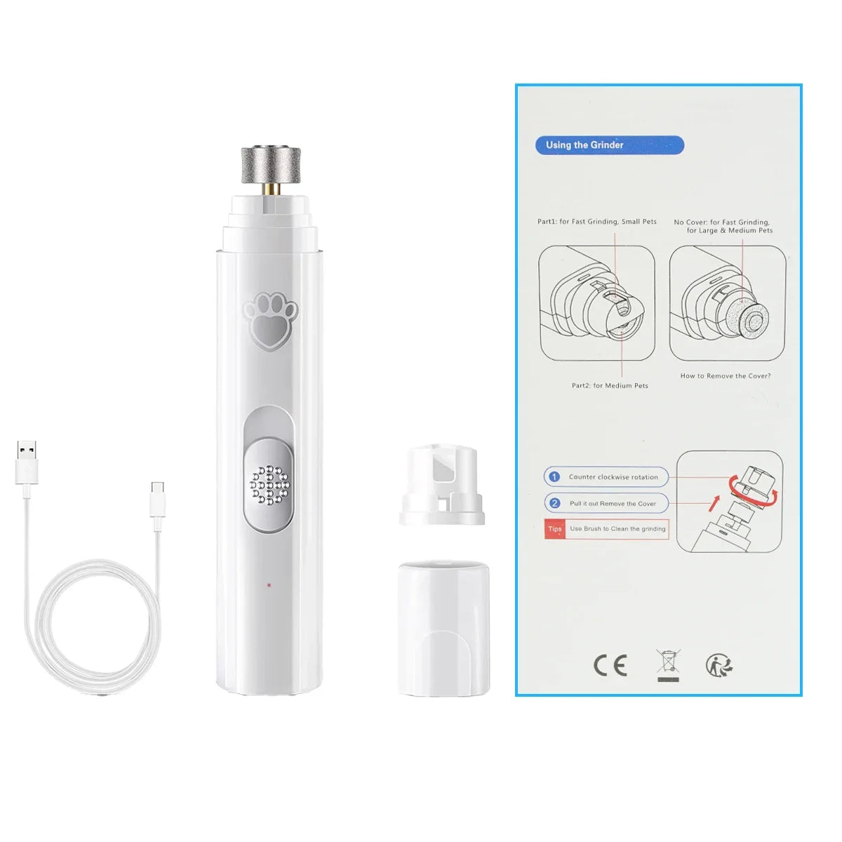 Electric Dog Nail Grinder