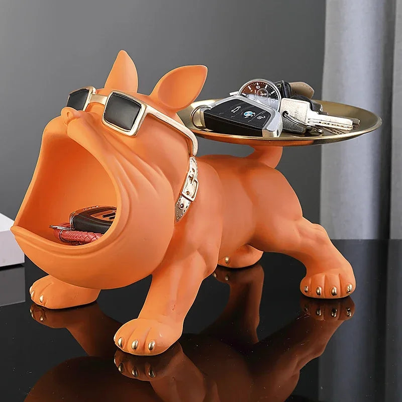 Home Décor Bulldog Figurine Dog Statue