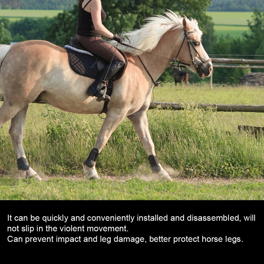 2 Pair Elastic Horse Boot