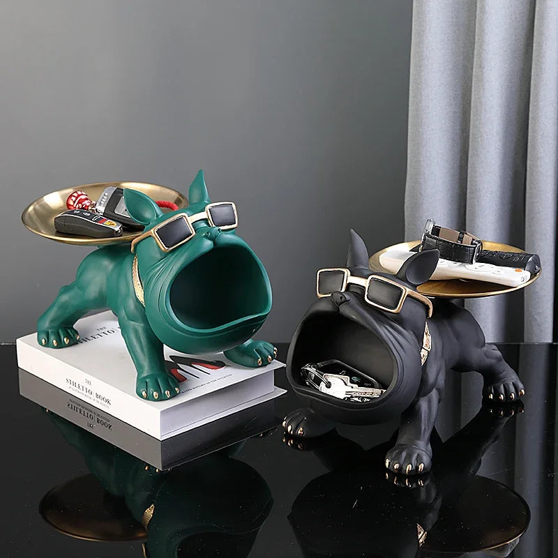 Home Décor Bulldog Figurine Dog Statue