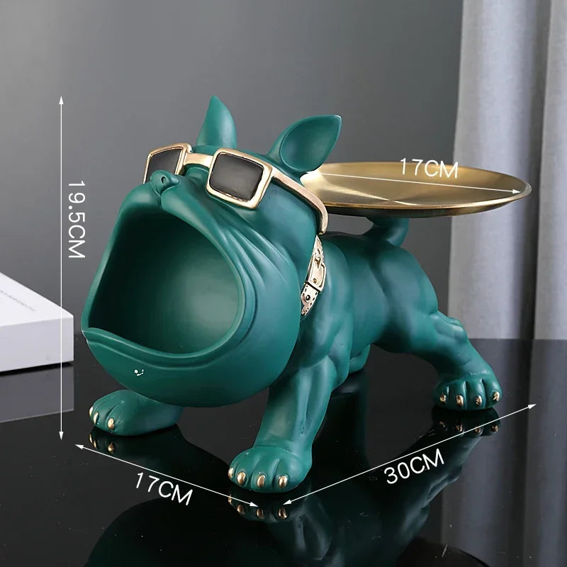 Home Décor Bulldog Figurine Dog Statue