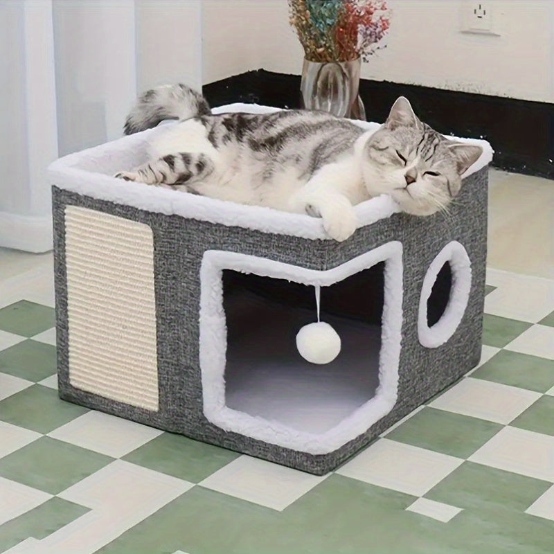 Deluxe Multi-Level Cat/Dog Condo
