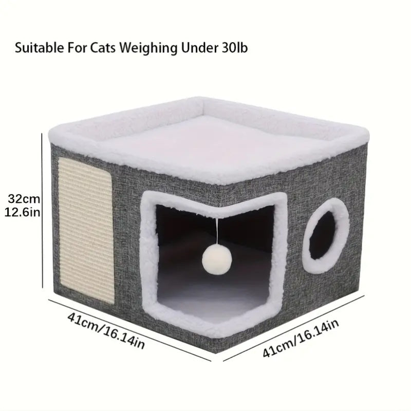 Deluxe Multi-Level Cat/Dog Condo