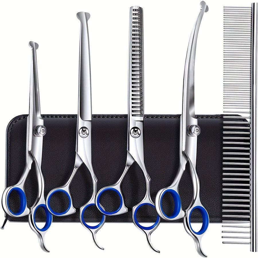 Pet Grooming Scissors Set