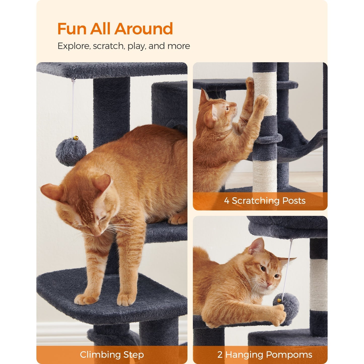 Multi-Level Cat Tree