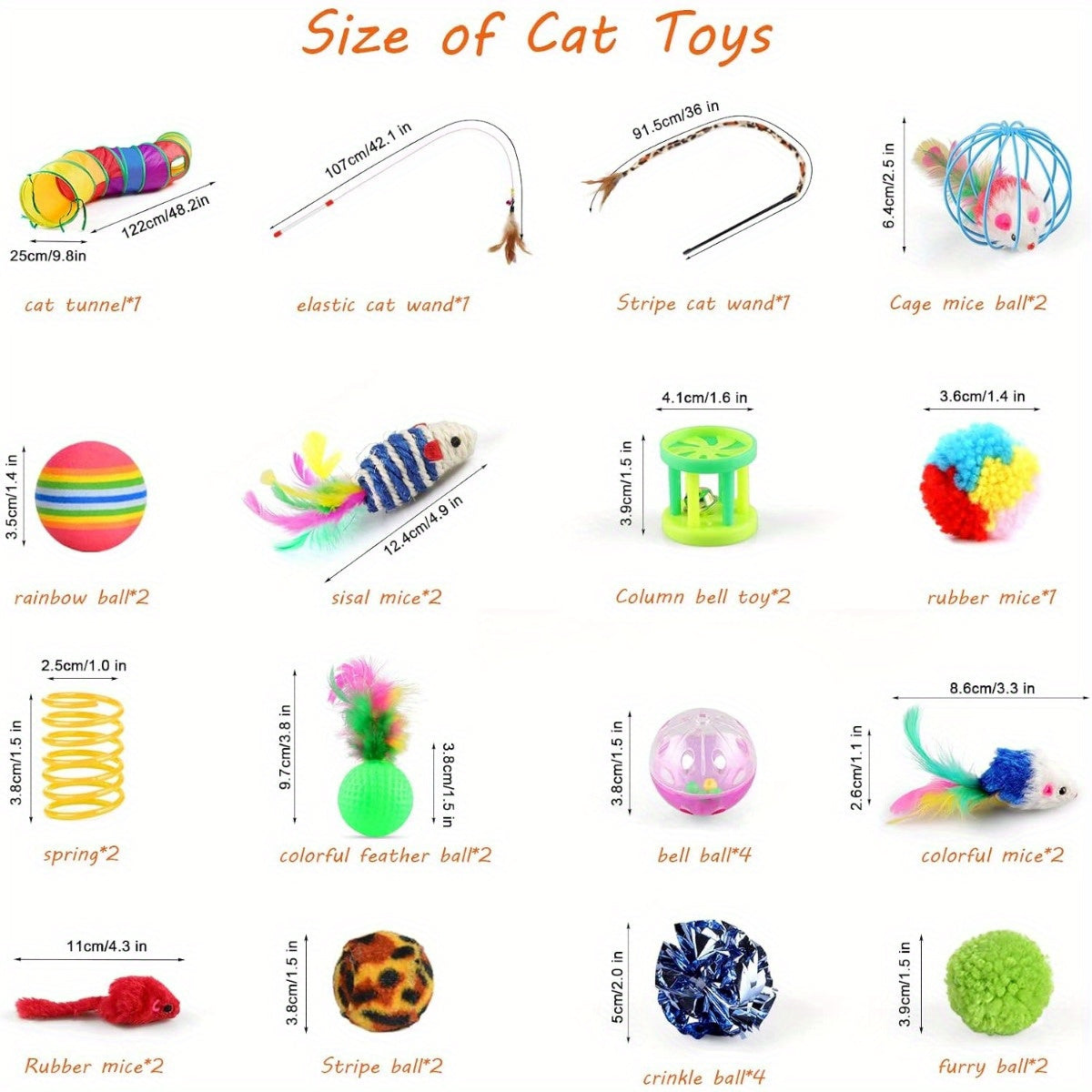 Cat Toys | Interactive Cat Toys Set