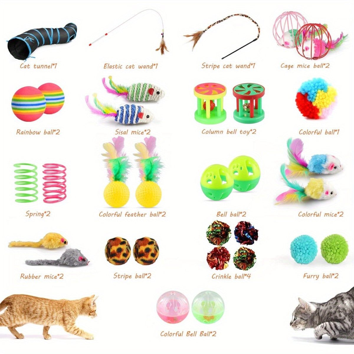 Cat Toys | Interactive Cat Toys Set
