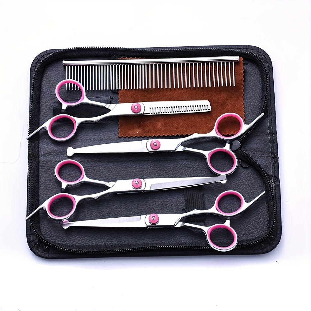 Pet Grooming Scissors Set
