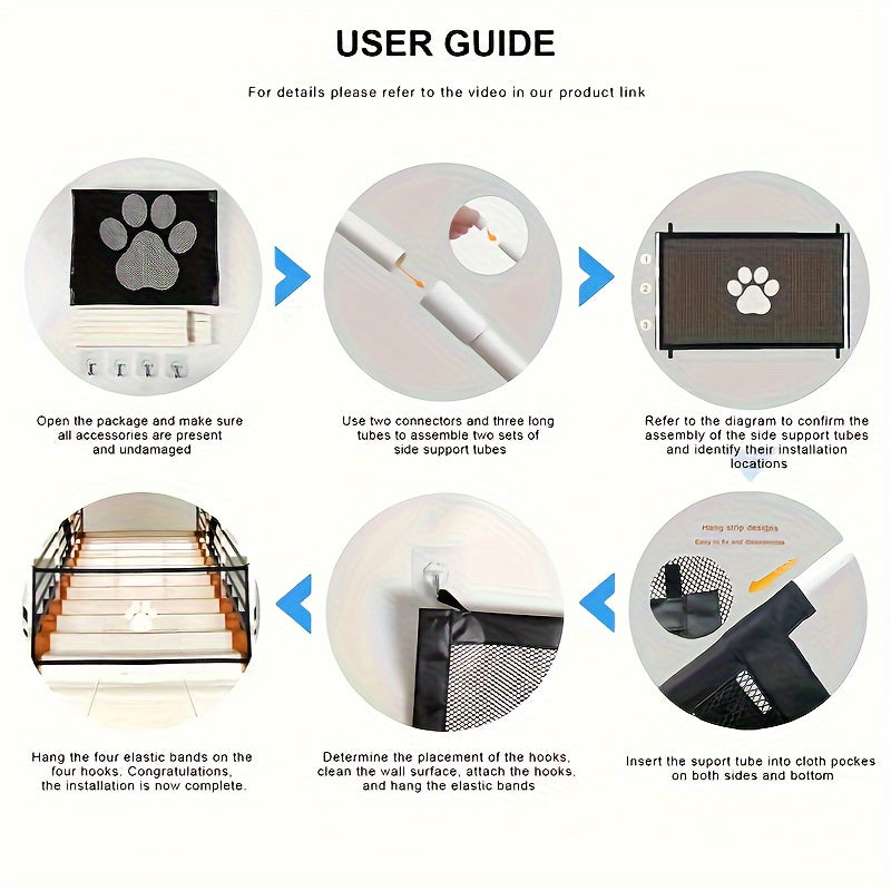 Portable and Durable Mesh Gate