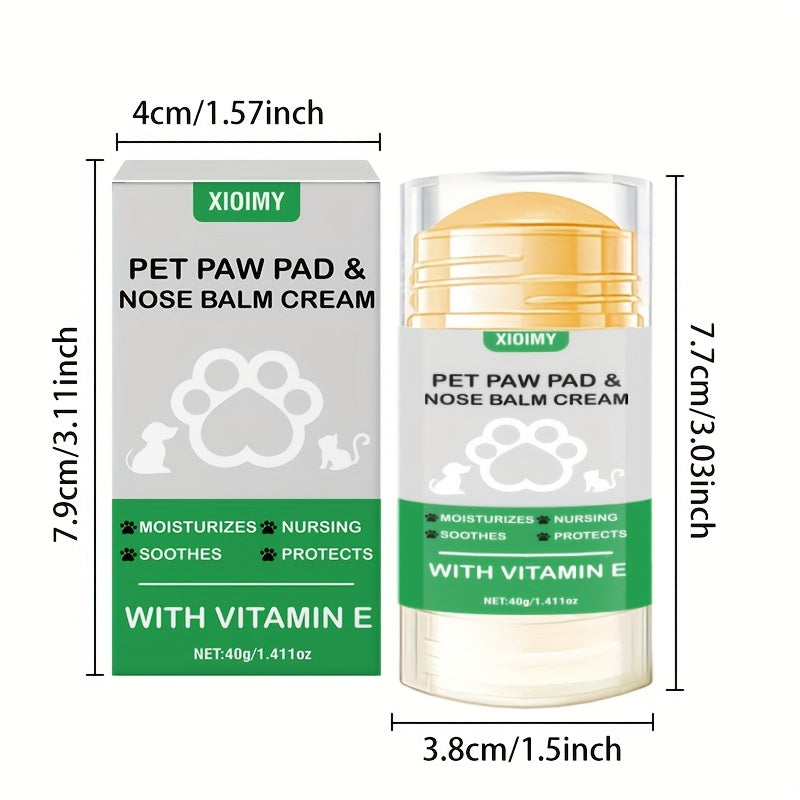 Portable  Pet Paw Pad & Nose Balm Cream