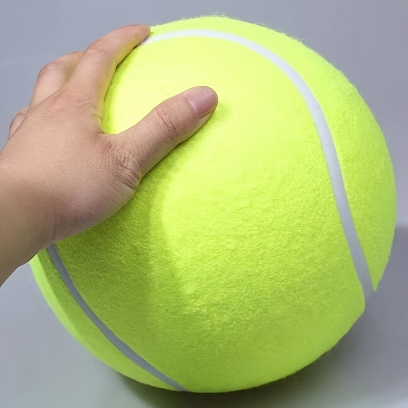 Large Interactive Tennis Ball Dog Toy