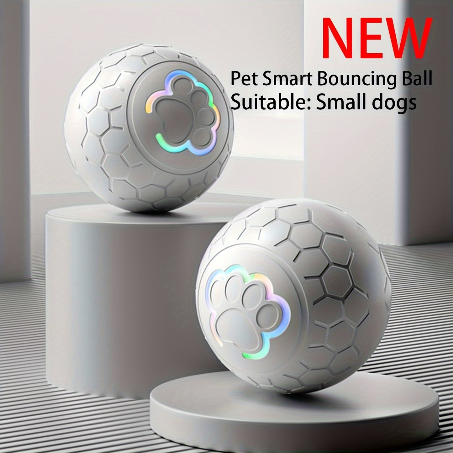 Rechargeable Smart Bouncing Ball Toy