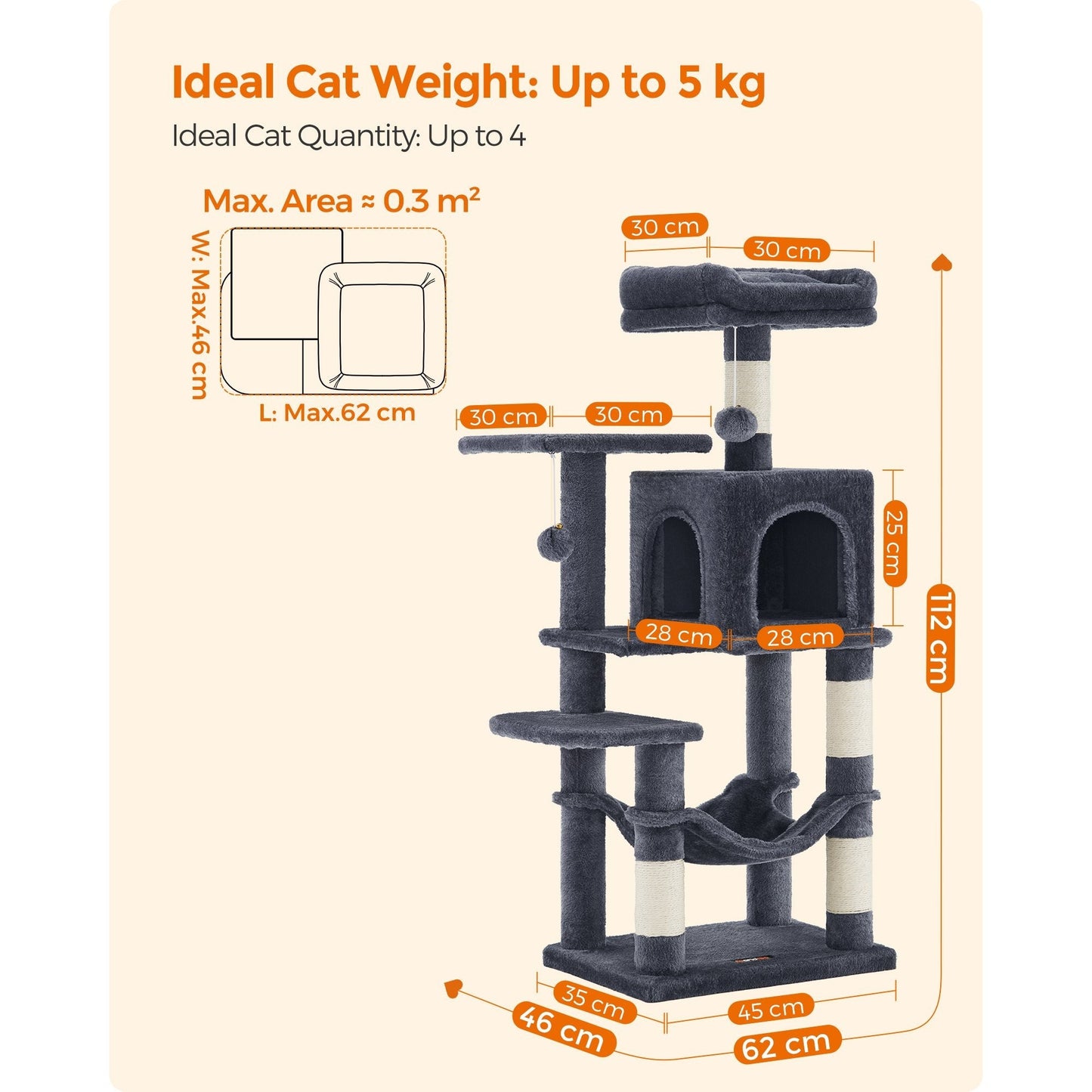 Multi-Level Cat Tree