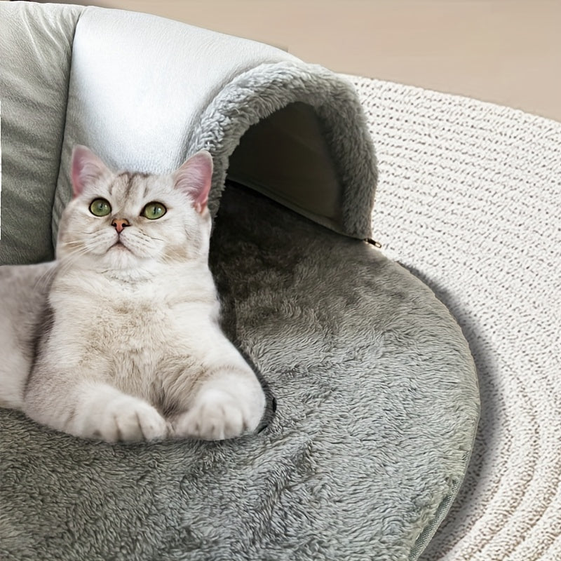 3-in-1 Cosy Cat Tunnel Bed