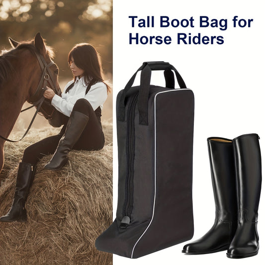 Long Equestrian Boots - High-density