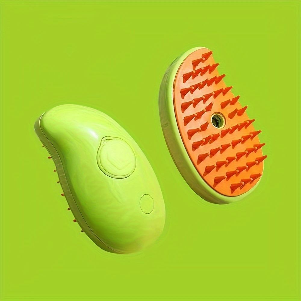 USB Rechargeable Self-Cleaning Steam Cat Brush