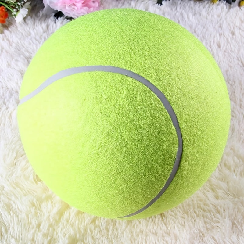 Large Interactive Tennis Ball Dog Toy
