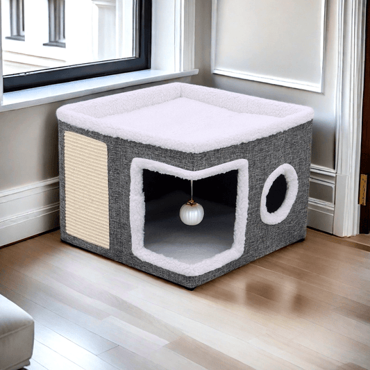 Deluxe Multi-Level Cat/Dog Condo