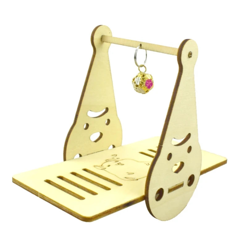 Hamster Maze Wooden Tube
